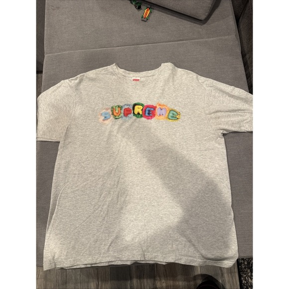 Supreme Other - Supreme Pillows Tee Ash Grey Size Large FW19 gray